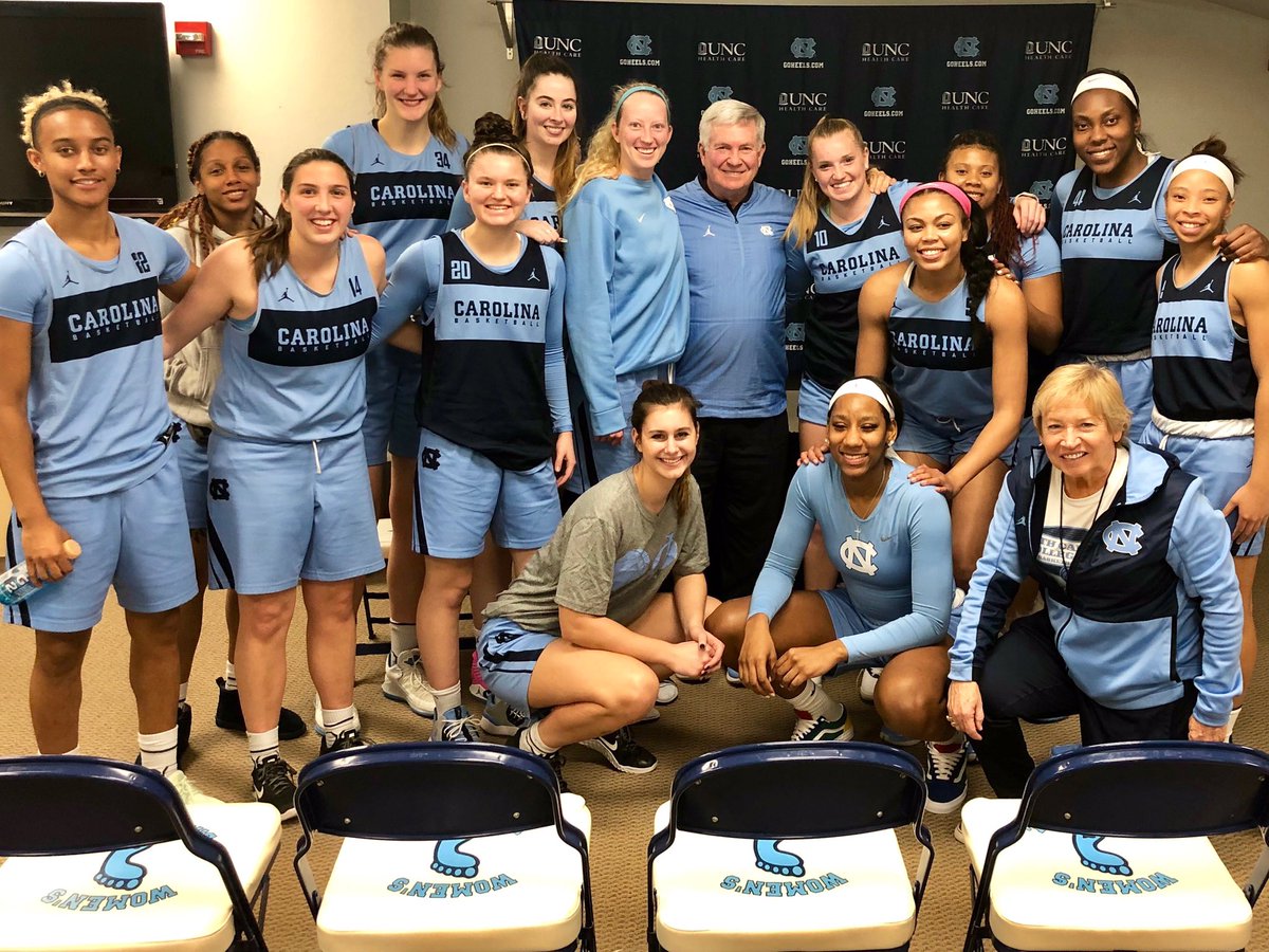 CoachMackBrown's tweet photo. Enjoyed spending some time with @uncwbb and my good friend @UNCWBBCoach as they prepare for the ACC Tournament.
#Compete #CreateAnEdge https://t.co/h6AUkTLEa9