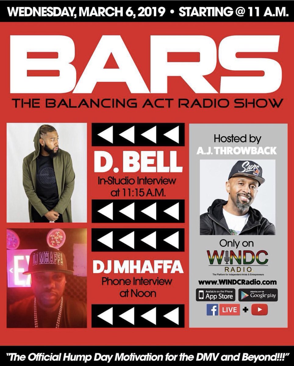 official_dbell's tweet photo. Make sure you tune in for a great show!! @BARSOnAir https://t.co/D6jxW3TmsD