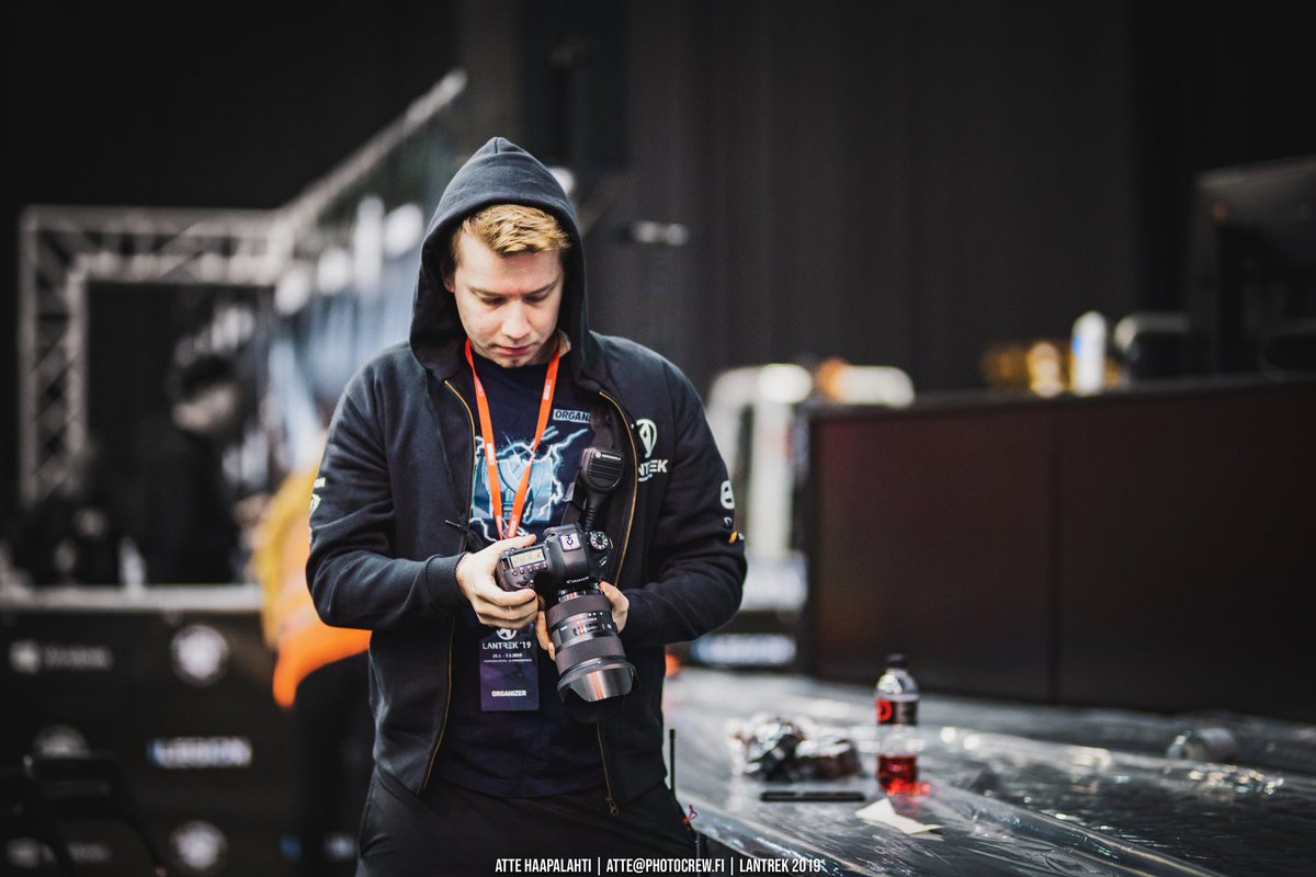 A great weekend at <a href="/LanTrekRy/">LanTrek ry</a> is over. Got to work with the brand I love and many inviduals who I respect. Thank you <a href="/OnePlus_FI/">OnePlus Suomi</a> and everyone else! 📸 By <a href="/pl00xa/">Atte</a>