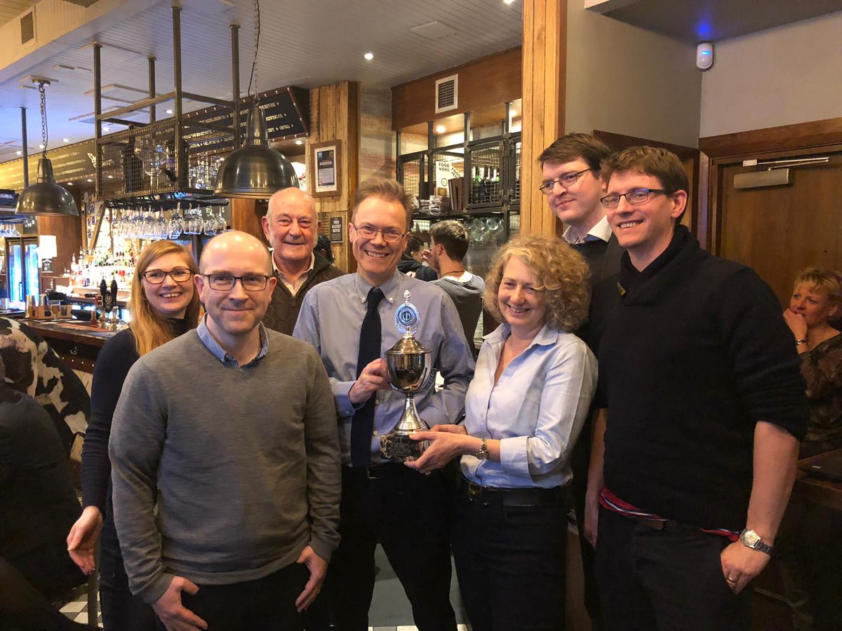 UoN_Law's tweet photo. Victory for @UoN_Law at the @NottsLawSociety John Pearce Charity Quiz! 

Congratulations to @DrEdwardGoodwin, @richardmhyde, Susan Russell, Peter Cartwright and Chris Sargeant! https://t.co/RdI2odJt7U