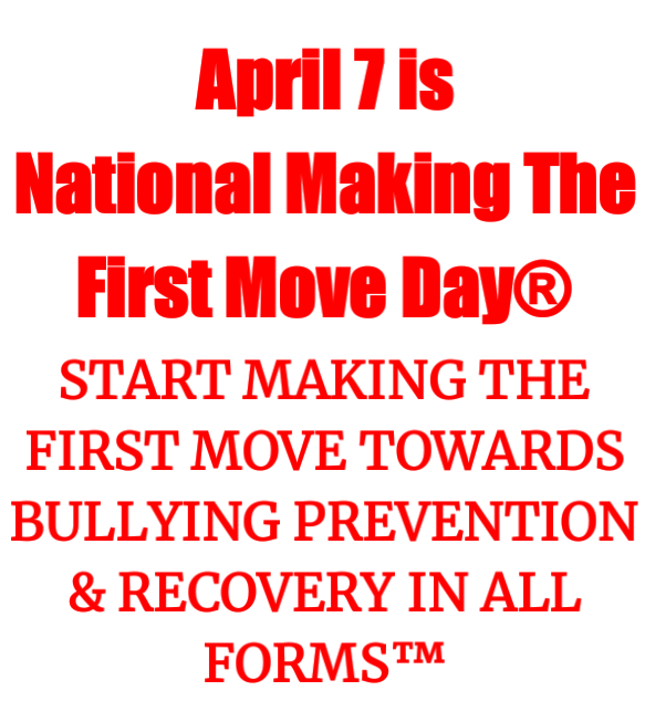 mtfmoveday4's tweet photo. We all either have been or know someone who has been bullied. Join. Follow. Share the National Making The First Move Day® Movement using #mtfmoveday. Bern Nadette Stanis aka "Thelma From Good Times" has!
https://t.co/CSMZgYpb76 https://t.co/DIz56wy4r3
