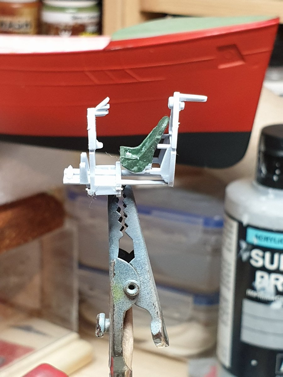 Plastic_Alchem's tweet photo. Hello, digging on my stash, have found this little spitfire that my kid started and never finished. So time to come to the rescue. More to come tomorrow.
#Spitfire #172scale #plasticmodelling #modelforsale #scalemodel #plasticmodelsworld #commissionbuilds #oneofakind #Airfix https://t.co/4bHTOS5RBu