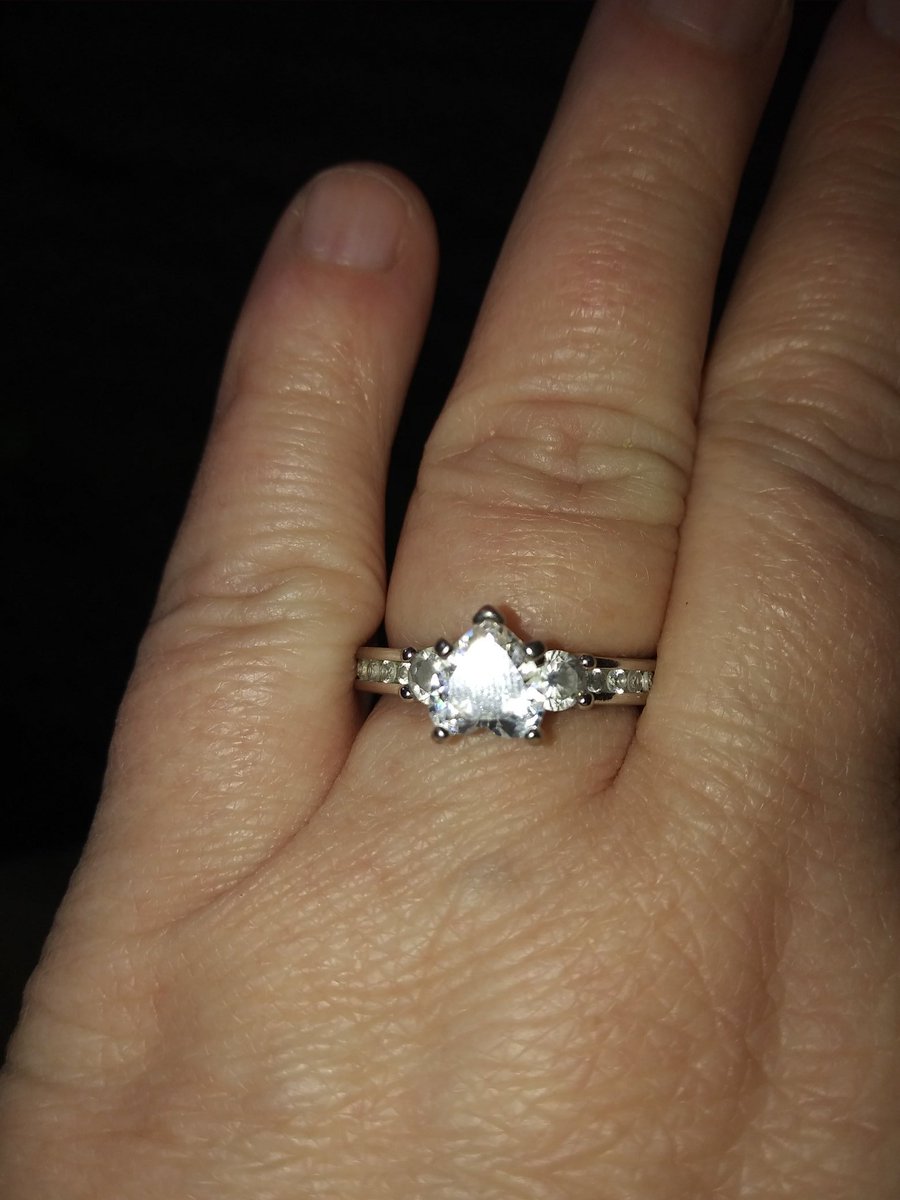 My amazing engagement ring from my man @Jamie31310983 love you to the moon and beyond cant wait to spend many years together