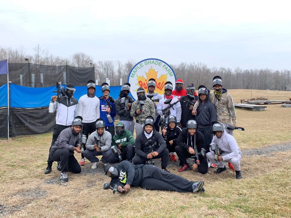 moca_dsu's tweet photo. Toughest in the Hive! MOCA takes on paintball. #TheFamily https://t.co/bT2aeE3kqg