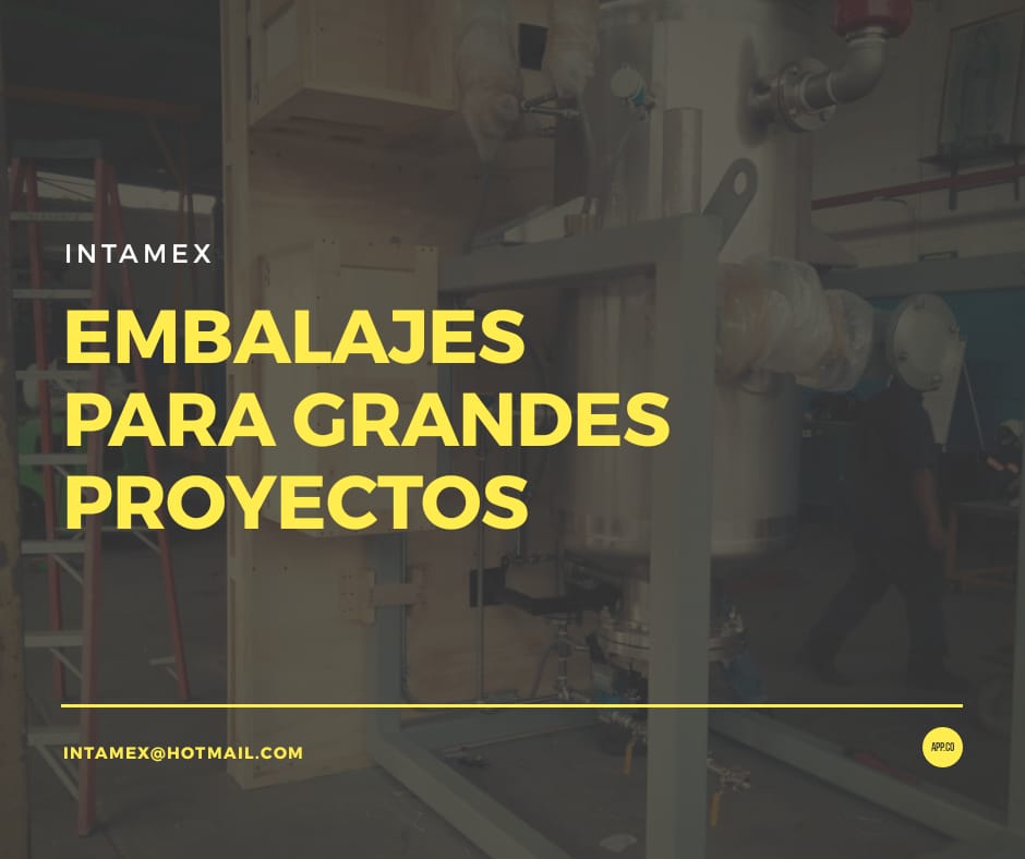 Intamex_'s tweet photo. No importa que tan grande sea tu proyecto, tenemos un embalaje para él. 
Cotiza con nosotros en intamex@hotmail.com o contactanos al 283-12-14
#embalajes #industria #méxico #Empaques #Proyectos #Ingenieria https://t.co/0uMDyQNcJj