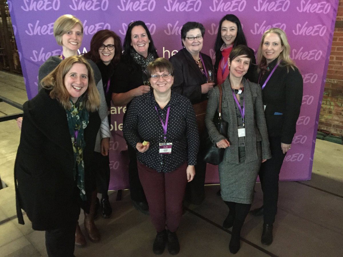 Shu_Sarah's tweet photo. So nice to connect with the ladies at SheEO Canadian summit. What an inspiring day! #SheEOSummitCAN https://t.co/sqmhqX4oXb