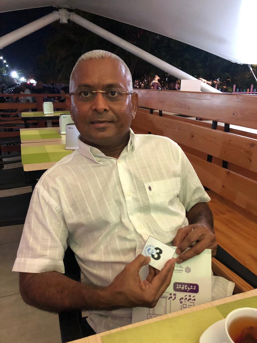 Arttey's tweet photo. F02 - Eydhafushi dhaairaage Candidate no 3✔ #Agenda19 #Majilis19thilafathah
#Artey2019 https://t.co/LxjVJKURtJ