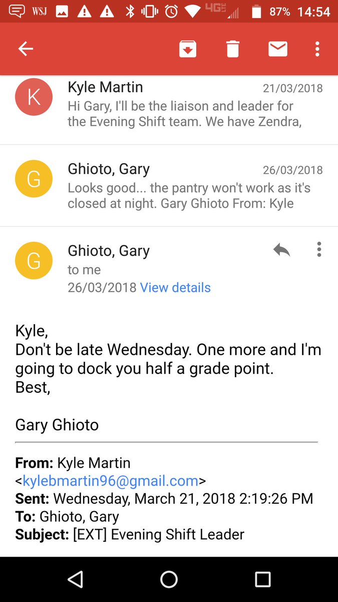 Kyle_Martin35's tweet photo. In the most Kyle thing that's ever been anything, I found an old email from @GGhioto about our #DayUNT project: https://t.co/hP7tmIzQyD