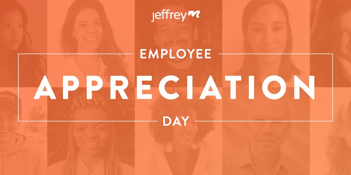 We LOVE our #JeffreyMers 💛 Celebrating #EmployeeAppreciationDay today and everyday! For your love of tweeting, your digital marketing and social media prowess, rockstar project management and customer service skills and most of all your HARD WORK, we CELEBRATE you!
