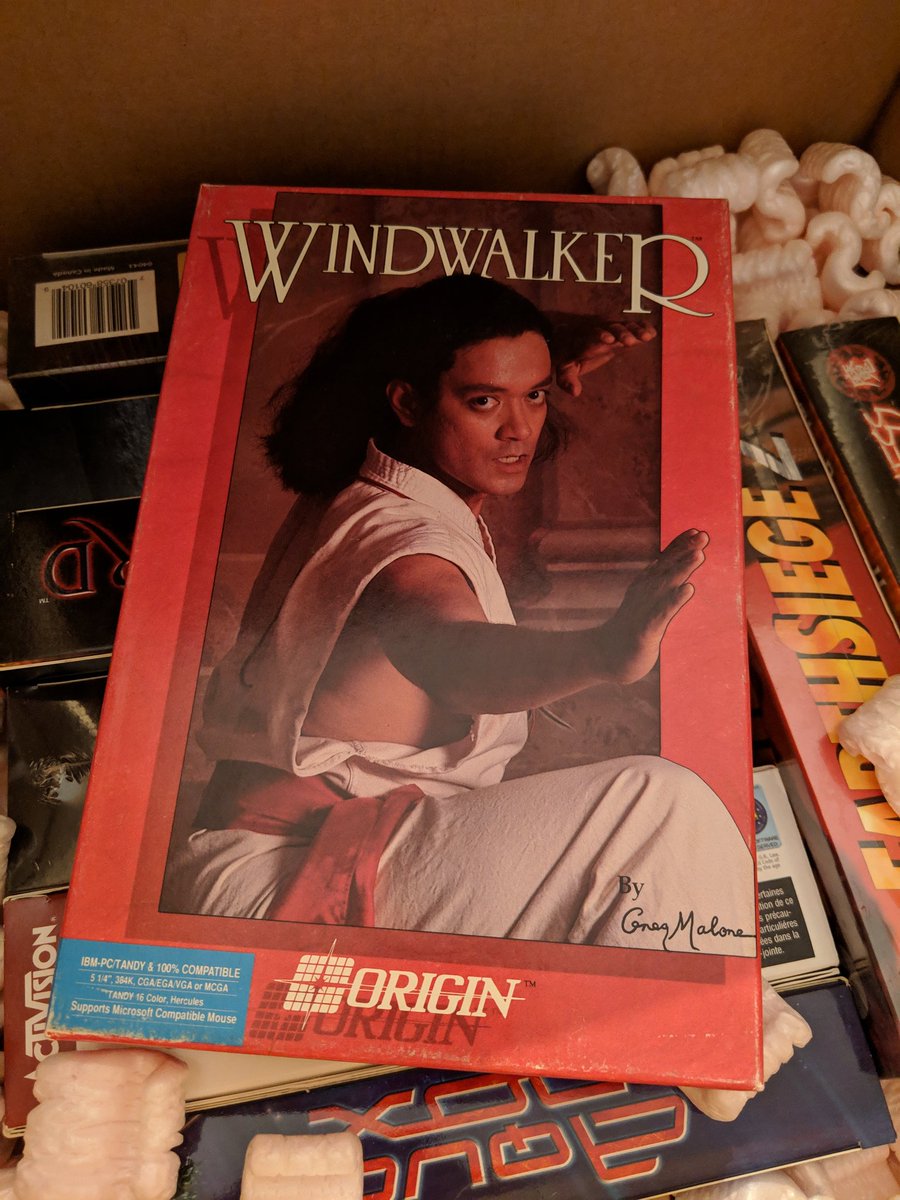 dancingcrab's tweet image. Today's other delivery!

#Windwalker #OriginSystems #DOSgaming #bigboxPCgames #PCgaming #retrogaming