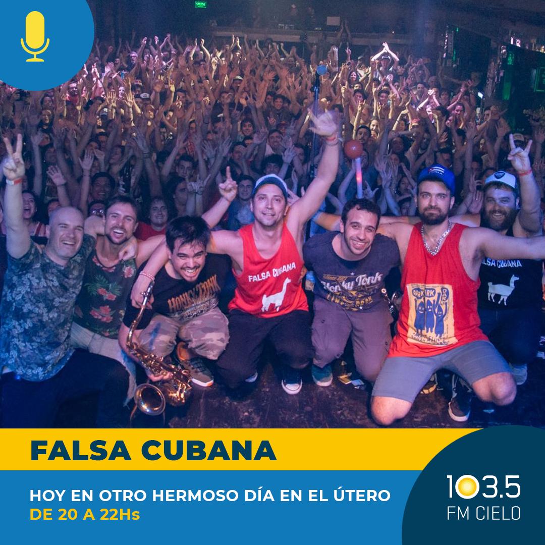 LaCielo1035's tweet photo. Llegaron las 20hs, llegó el momento de #OtroHermosoDiaEnElUtero en #LaCielo 📻
Hoy #Entrevista con @falsacubana 
@OHDU1035 | De 20 a 22hs | https://t.co/PqMynTDyIb 📲 https://t.co/kzLk6acHiD