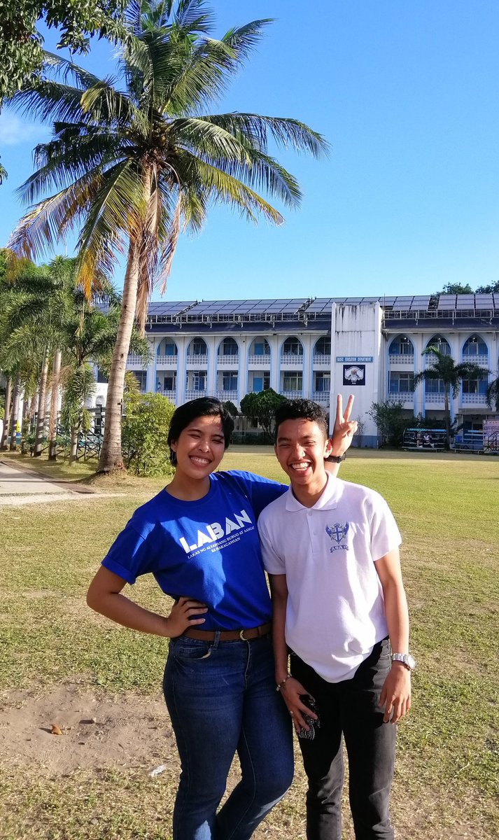 Maria_Laarni's tweet photo. Since tapos na ang Campaign, just wanna share this proud moment! Both the campaign managers of #LABAN and #ASAP are active members and officers of @ArteCommLYE !!! 😍💜 

This makes me so proud to lead such an active and well involved org! 😭💜 #CommAndEduc ##ArteLYEkongMahal https://t.co/InJ47Lk3ga
