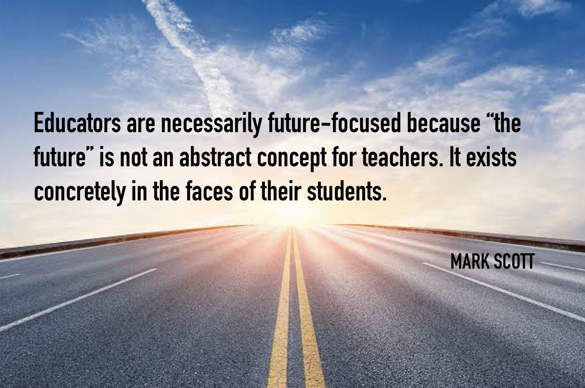 misterwootube's tweet photo. 💡 Being future-focused is not about being obsessed with new fads; it’s inherent to the role of educators because we are preparing our children for a world that doesn’t exist yet. @mscott #NSWDoEHALT https://t.co/RLia6TRcma