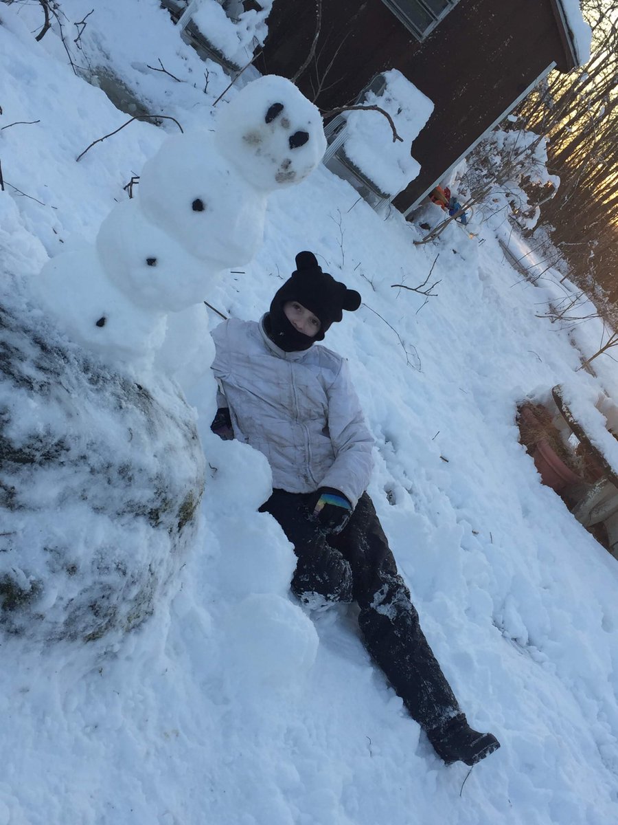 RobinALilley's tweet photo. ⁦@PSD_SuptDBolton⁩ ⁦@PennridgeSD⁩ 

The snowman challenge was super fun!
Here is Gwen, an 8th grader from South, with her caterpillar! https://t.co/3iXTrabRR5