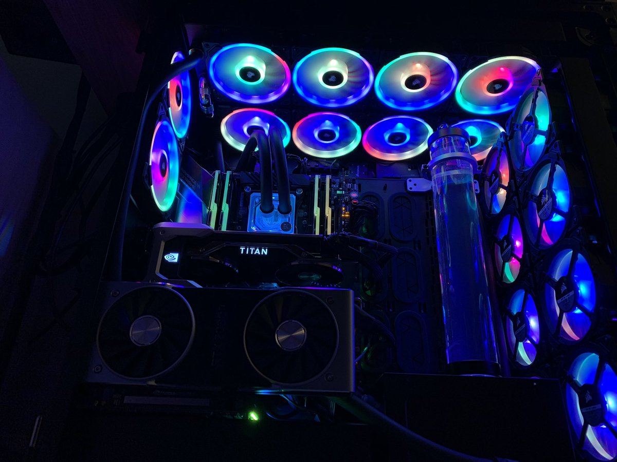 PCBetter_'s tweet photo. I introduce #Thanos at the press of the power switch 99% of PC’s on the galaxy were eradicated. Time to rest. #pcbetter @CORSAIR @NVIDIAGeForce #GeForce #rtx #RTXON #pcmr https://t.co/jAnVflRXRu