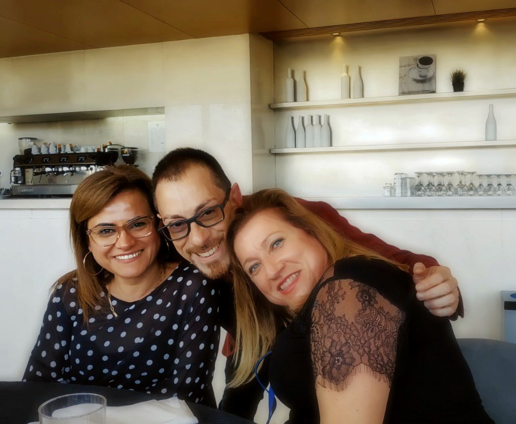 anamariredondor's tweet photo. Con @oscarmartincen @agomezalcazar @CPRRegionMurcia #almadocente Que buen rato❤️ https://t.co/lUo2ix2t7d