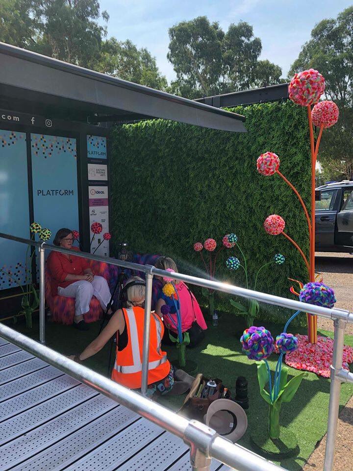 mackenna_powell's tweet photo. I had a great day visiting Platform Riverina yesterday. This is the first fully accessible and portable space in our region through Eastern Riverina Arts.
#mp4mp #localjustlikeyou #nswnationals #welisten #community
Authorised by M Powell,
185 Baylis Street, Wagga Wagga. https://t.co/jFLTv1BGJ5