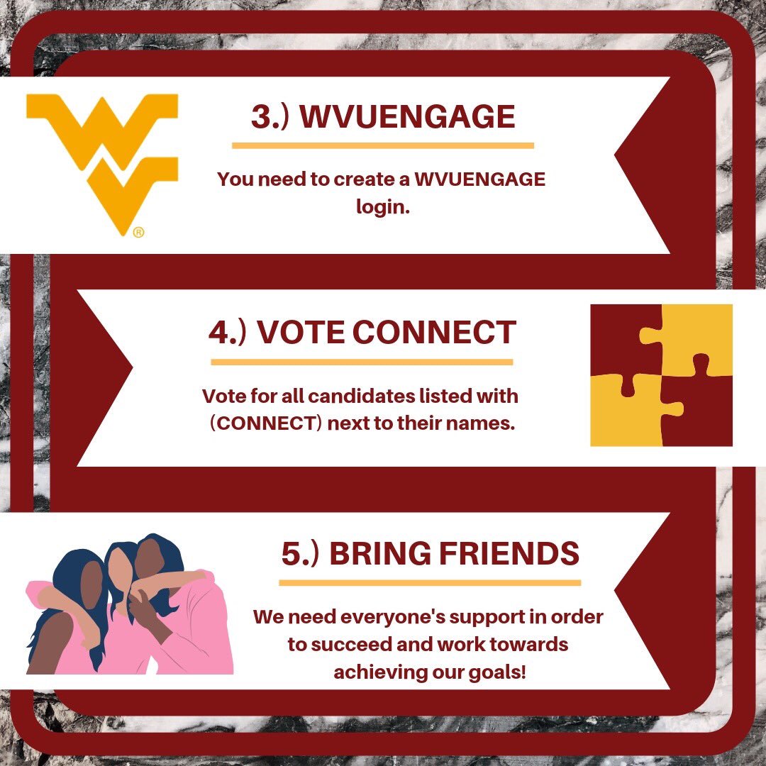 ConnectWvu's tweet photo. Not sure how to vote? We’ve got you covered! In as fast as ONE minute, you can cast your voice.
‼️GIVEAWAY‼️
By retweeting this tweet and tagging a friend, the following can be yours: https://t.co/3V1E0Xaer2