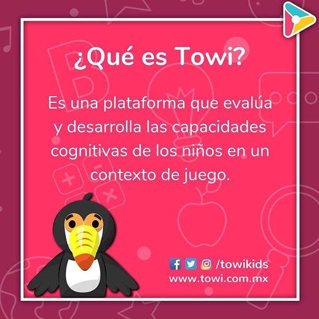 towikids's tweet photo. Diseñada por especialistas en neuropsicología y pedagogía.
¿Tus hijos ya jugaron con #Towi? 🐨
#AprendeConTowi #app #niños #aprendizaje https://t.co/i00EN6V5hv https://t.co/2vNEOhzaFM