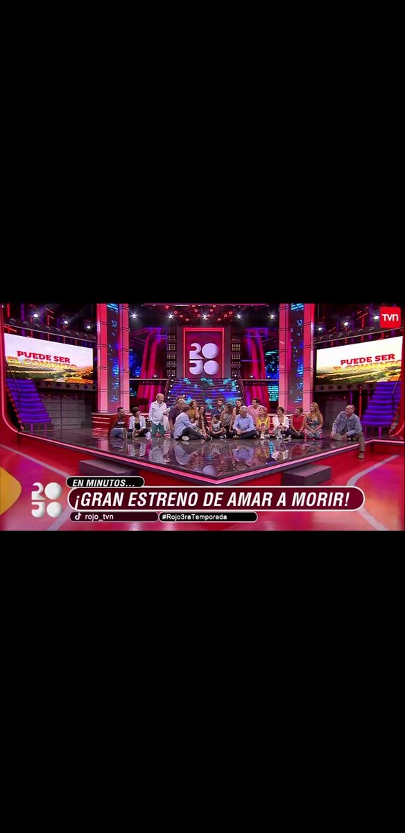 vicenteblo's tweet photo. El elenco de #AmarAMorirTVN en @Rojo_TVN @TVN #Rojo3raTemporada https://t.co/NQsZhQWPH1