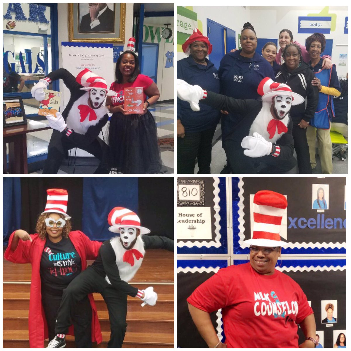 MLKDallasISD's tweet photo. Dr. Seuss was on the Loose at MLK Learning Center! #ReadAcrossAmerica @AceDallasISD @dallasschools @BaylorHealthCare @UNCF @Aramark https://t.co/ZQYEPg7Rw8