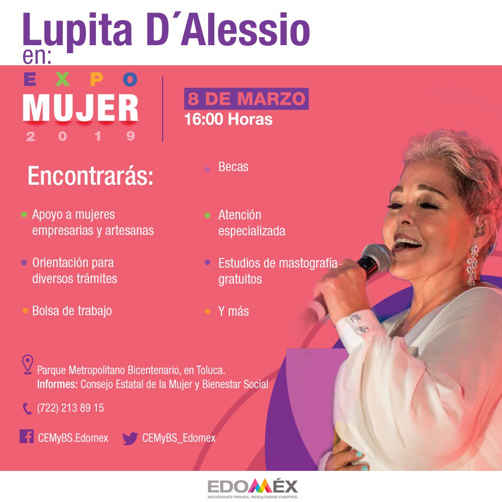 CBTNo2Next's tweet photo. Te invitamos a que asistas este 8 de Marzo a las 16:00 Hrs a la Expo Mujer 2019 en donde encontrarás una variedad de apoyos #ExpoMujer2019 @CEMyBS_Edomex https://t.co/GYeMhpVikV
