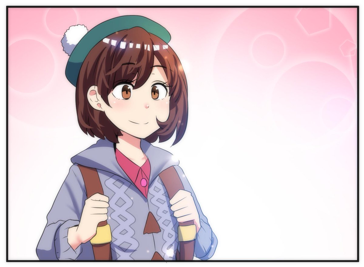 Merryweatherey's tweet photo. The new Pokemon girl is cute!
#PokemonSwordShield https://t.co/9hFbVXa5oZ