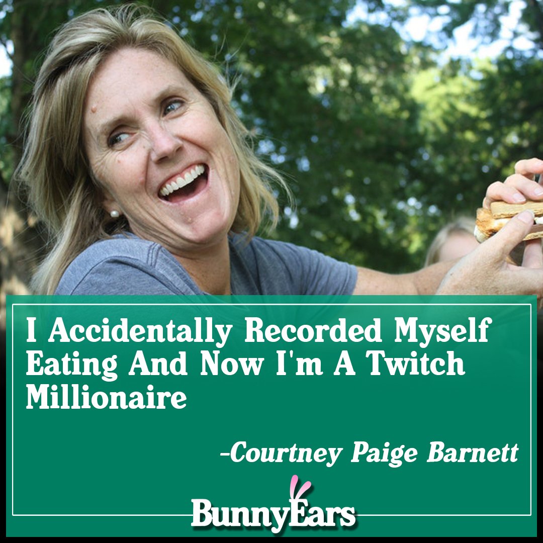 BunnyEarsWeb's tweet photo. I Accidentally Recorded Myself Eating And Now I'm A Twitch Millionaire -- via @openbarnett #eating #Food #womeneating https://t.co/vYqNhOOyIu https://t.co/u4mNYkCntF