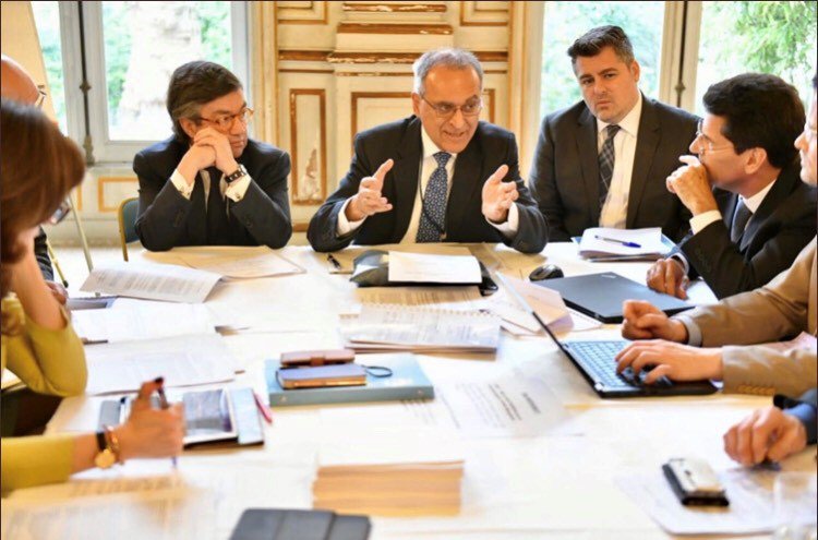 lamorenolam's tweet photo. Honored to participate with @EmmanuelMacron and @brunepoirson in the launch of the #OnePlanetLab, part of France's commitment to clear and accessible climate goals, and encouraged by their interest in advancing concrete projects with the IDB’s Natural Capital Lab. https://t.co/Vr9cgYxNR9