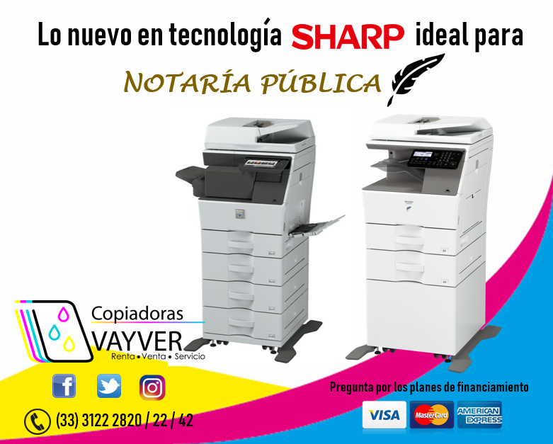 CVayver's tweet photo. ¡TENEMOS LO ULTIMO EN TECNOLOGÍA! 😱 
Llegaron a @CVayver los últimos modelos de lanzamiento de la marca @Sharp_Business ideales para tu #Notaria ¡Pregunta por ellos! 🤩
Estamos en #Zapopan #Jalisco 
#Multifuncionales #Copiadora #Scanner #Impresora 
 #FelizInicioDeSemana https://t.co/r4d8eQ62Il