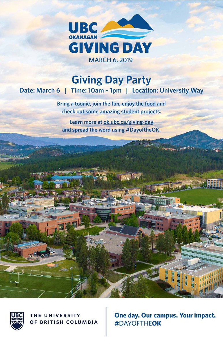 BARKUBC's tweet image. B.A.R.K. will be attending the Giving Day Party this Wednesday. Come and enjoy some fresh air, have some snacks, de-stress with the B.A.R.K. dogs 🐶 For more information on giving day, check out: givingday.ubc.ca/ubco. #dayoftheok