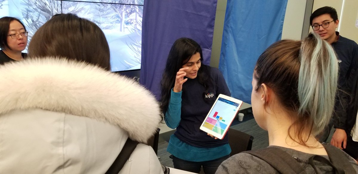KijijiTech's tweet photo. We're doing a kahoot with questions about women in tech, wanna play? #IWDTO https://t.co/FnBVzztaZ7