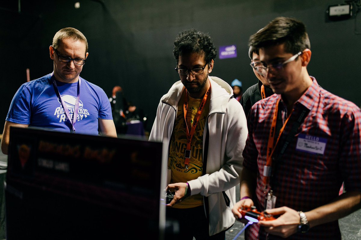 nullterm's tweet photo. Pics from showing off @RidicRugby at @Twitch meetup on the weekend. People had a blast playing and can’t wait for it to be out to play n stream. Fantastic event, huge thanks to @TwitchVancouver! @vfs was a great venue. https://t.co/ZeAXRMIGvX