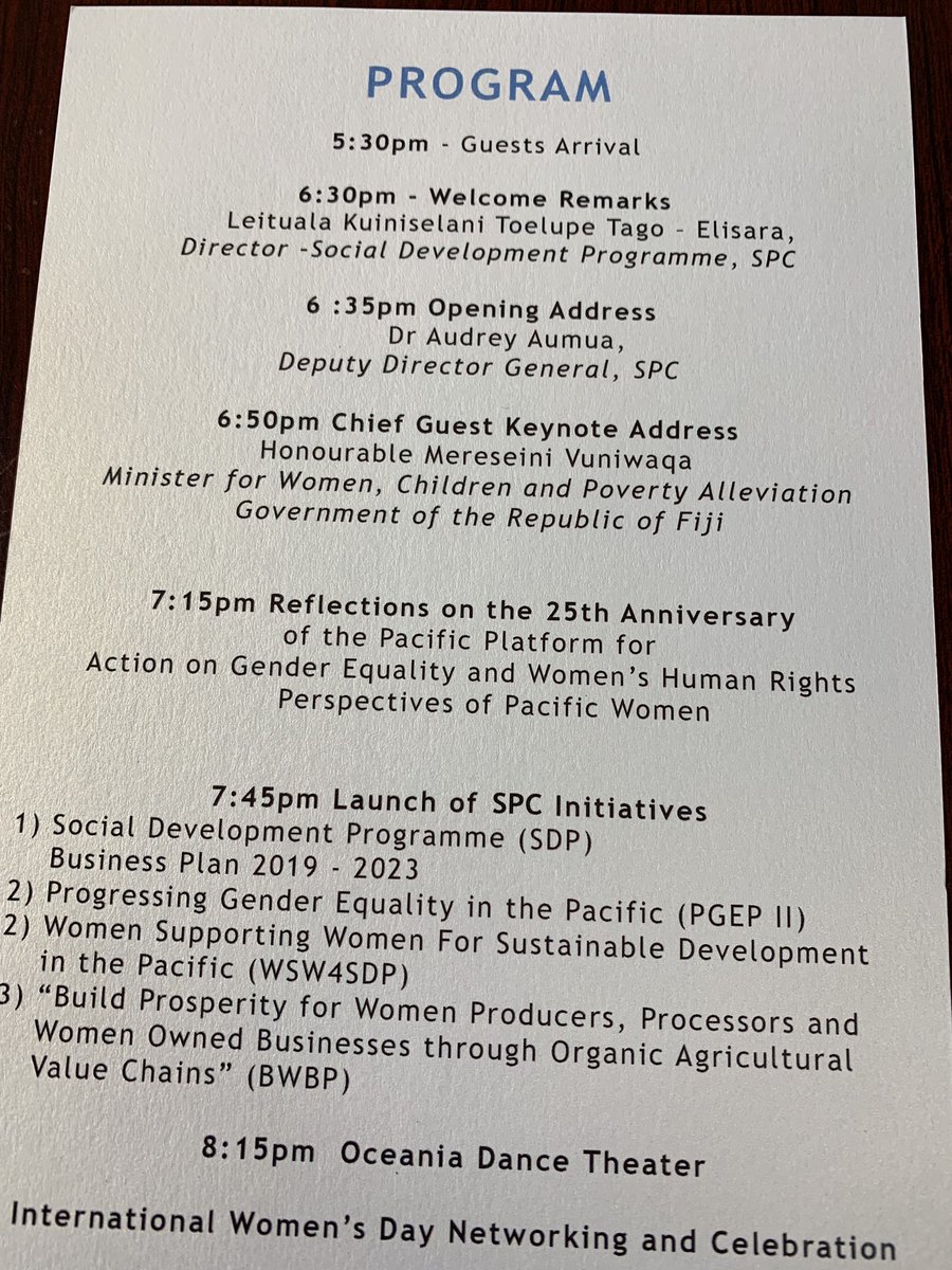 AumuaA's tweet photo. Preparations underway @spc_live celebration #IWD19 #PPA25 celebrating #BalanceforBetter  #GenderEquality #HumanRights @lani_tago @dfat @AusCGNoumea @ColinTukuitonga @Cameron_Diver https://t.co/E7bf89mT3e