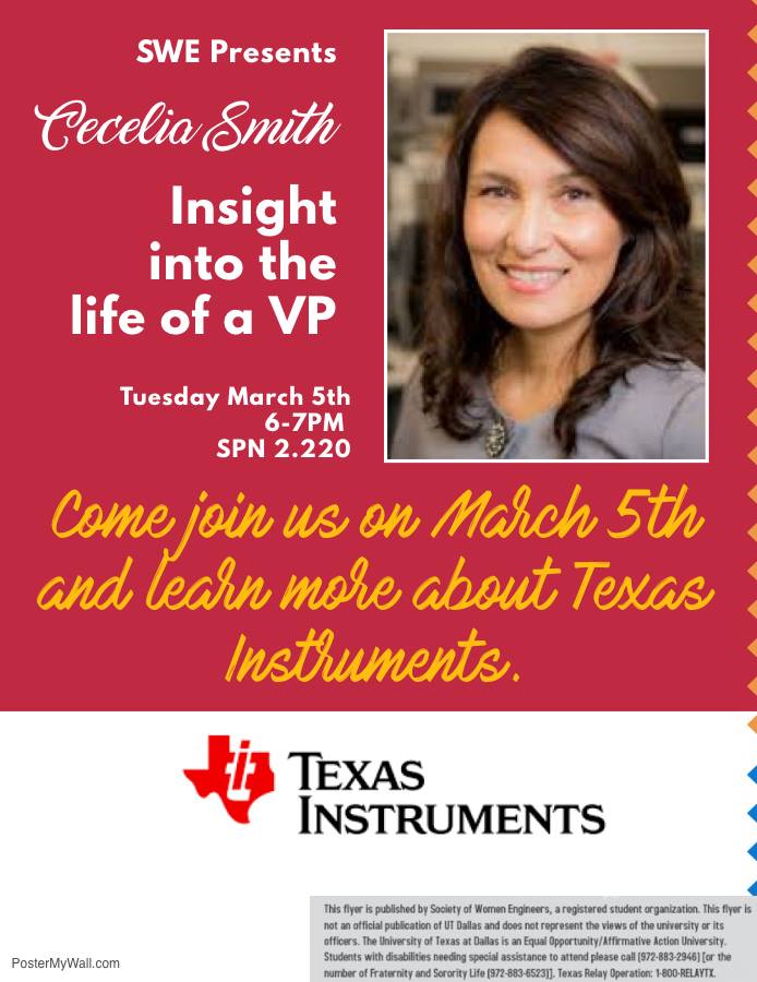 Our event with TI is tomorrow at 6pm in SPN 2.220! Free pizza and a point! #sweutd
