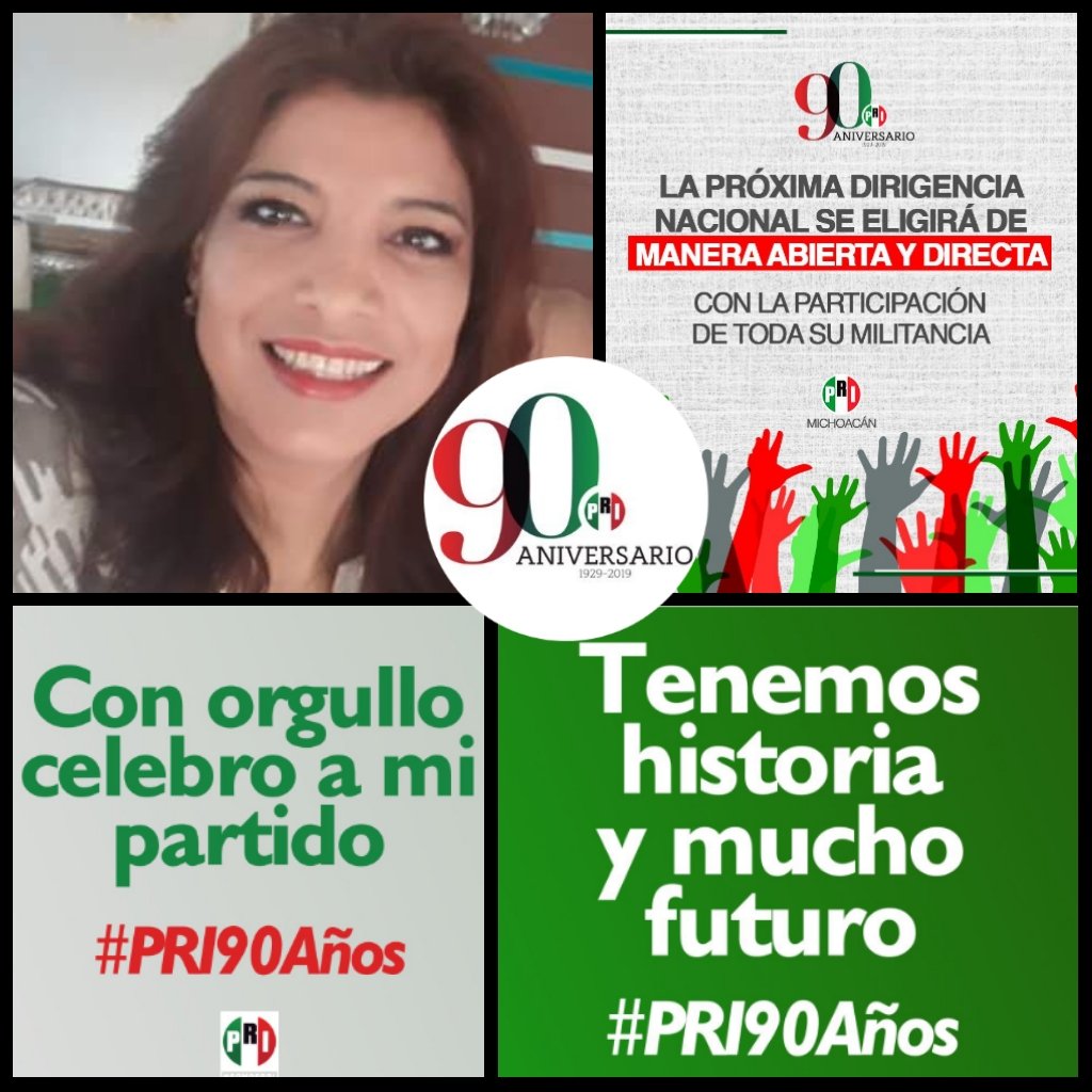 MISABELMACIAS's tweet photo. No son los partidos los que hacen a las personas, somos las personas las que hacemos al partido y yo me siento orgullosa de sus principios y su programa de acción.
#90AñosPRI @PRI_Nacional @CDE_PRI_Durango https://t.co/ifBvlkstdI