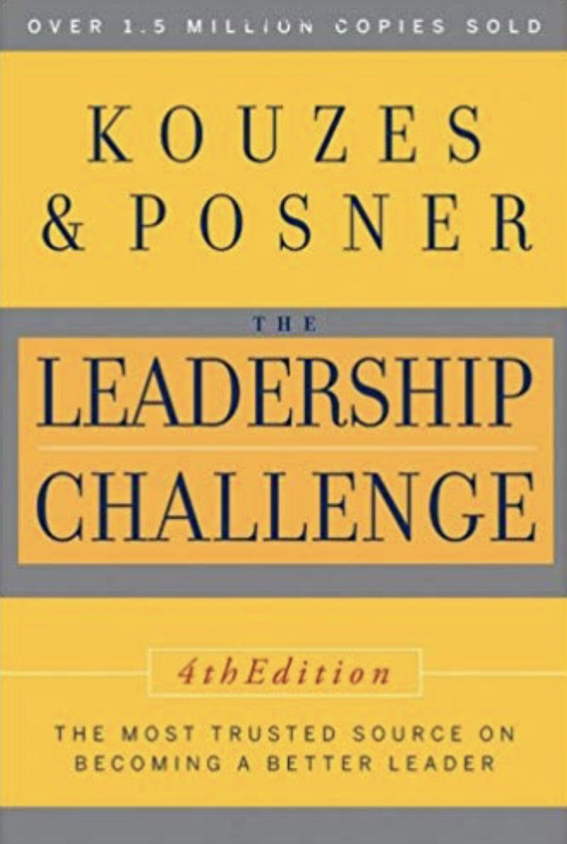 I accepted a challenge from @MrHeronMU to post 7 of my favorite books for 7 days, no reviews, just the cover. Today’s pick is The Leadership Challenge. My day 1 nominee is <a href="/linarosenb/">Lina Rosenberg</a>!