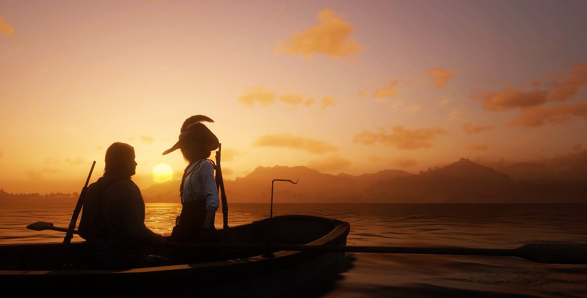 danicaplays's tweet photo. Of course I forced @SonnyFnEvans to pose for a photo with me. So romantic!

#rdr2 #RedDeadRedemption2 #RDOnline #RockstarGames #ps4 #RDB #TMGT #RNWN https://t.co/adCPopDPy2