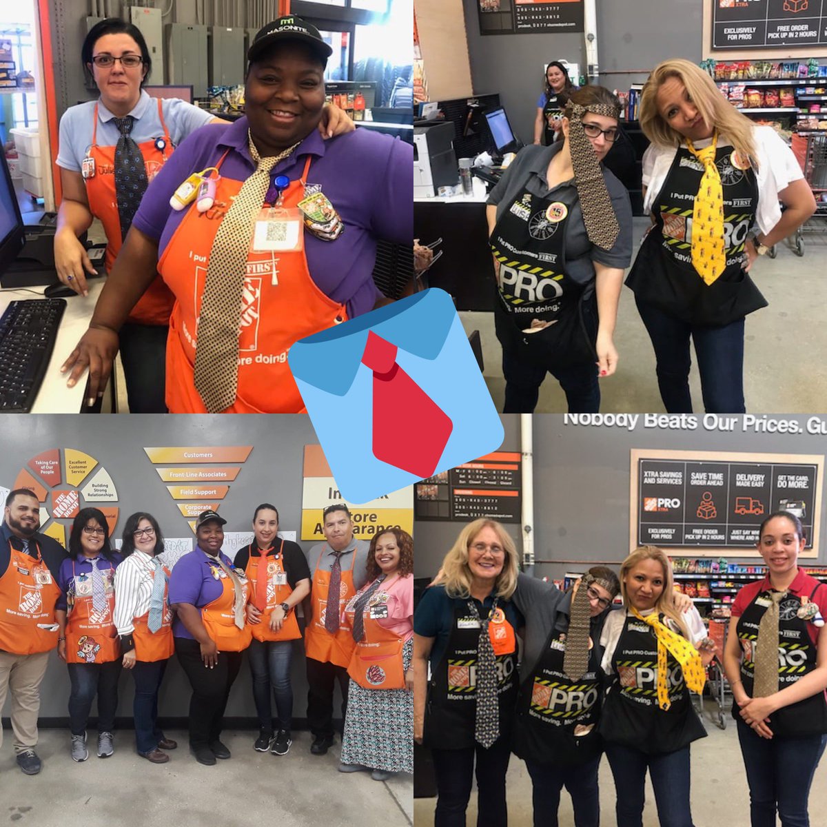 Leyanis_HD's tweet photo. Team 277 is Ready to Talk some Business β¨ Rocking Crazy Tie Day π #VOA2018 https://t.co/enHj4HzPj7