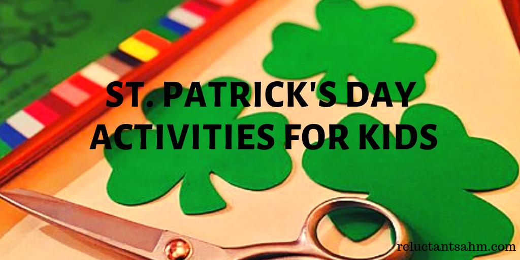 Reluctant_SAHM's tweet photo. Celebrate St. Patrick's Day with 4 easy St. Patrick's Day activities for kids. https://t.co/q1vS066jLN #kidactivities #StPatricksDay #newblogpost https://t.co/TRiN2KbFun