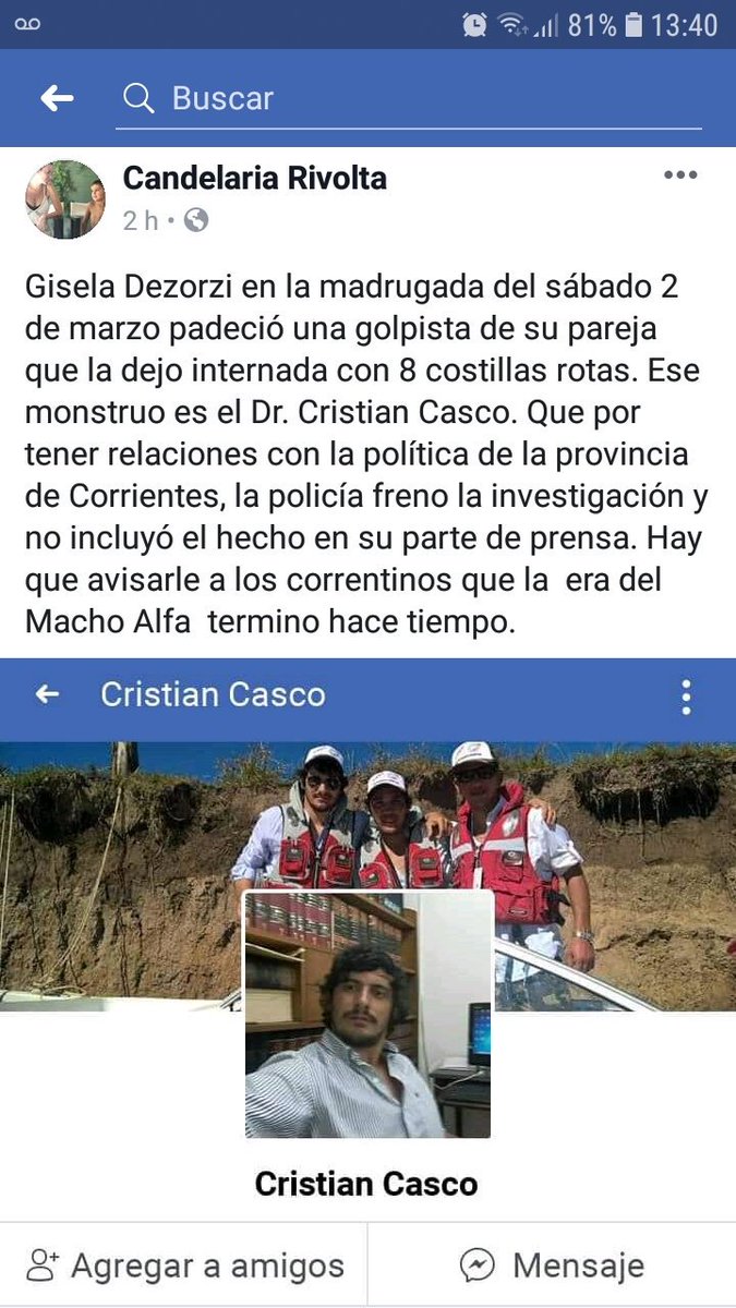 ppeacegirl1's tweet photo. Y si aun no te enteraste! La víctima es GISELA DEZORZI, excelente mina que nuevamemte es golpeada por su pareja!!! 

Te dejo el perfil del pibe, para que lo escraches! https://t.co/V4teigqd5G