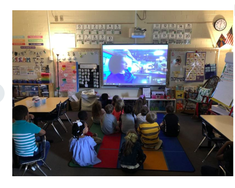 learninginrm509's tweet photo. We had a great time with @SkypeScientist with meteorologist Rebecca Kopelman! #skypeintheclassroom #iteachk https://t.co/jmYbzhoKy8