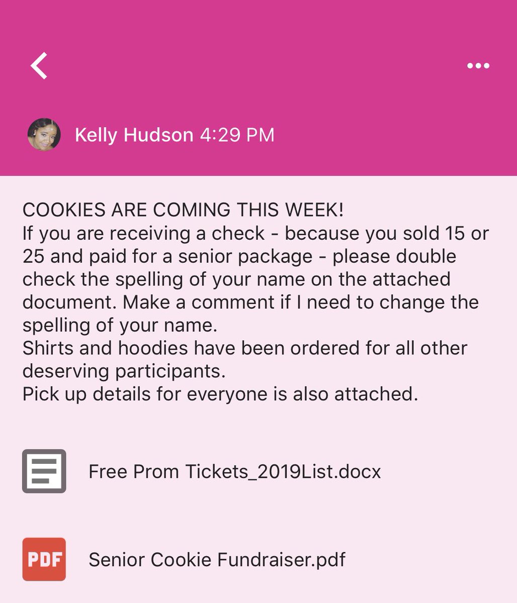 SC2019SC's tweet photo. SEN19RS!! Please check the Senior Google Classroom to review the cookie fundraiser information. Remind a friend!! Orders will not be held over Spring Break!🍪🍪🍪🍪🍪🍪@ShadowCreekHS https://t.co/ytwKdiirkS