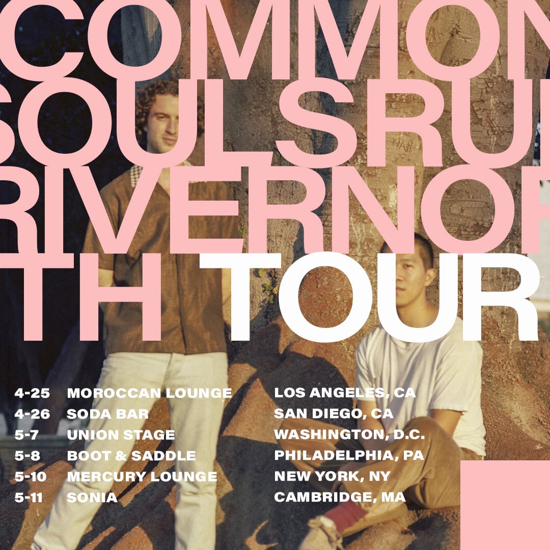 !! TOUR ANNOUNCEMENT !!

We will be touring with <a href="/RunRiverNorth/">RRN</a> this Spring!

Get your tickets at commonsoulsmusic.com
