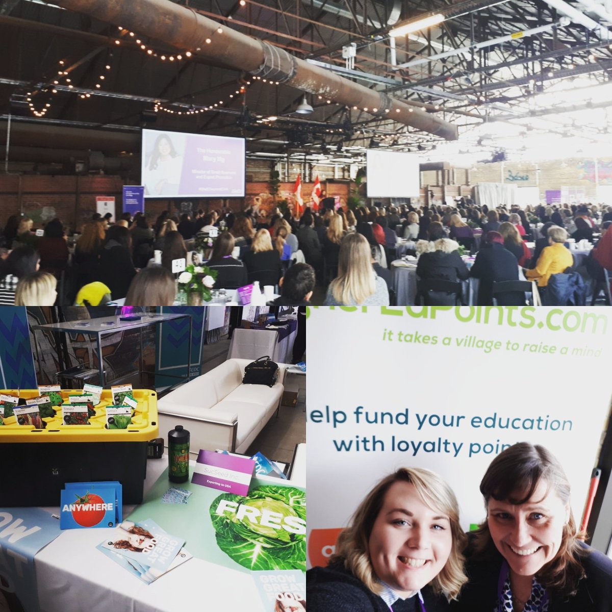 stem_minds's tweet photo. Had so much fun at the @sheeo_world #sheEOsummitCAN today! So many inspiring #fearlessfemaleleaders, including @bissettfinfit, @HigherEdPoints, and @SucSeedCanada! https://t.co/FX6A1uCA9f