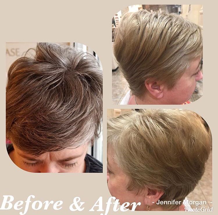 Jennifer Morgan rejuvenated her client’s color and style 🙌 985-345-7000 to book 💇🏻‍♀️

#jeannemaureens #lovethis #lookoftheday #rejuvenated #style #shorthair #newhair #behindthechair #louisianastyle #hammondla #hairtransformation #bestofthebest #wellacolor #salonhair