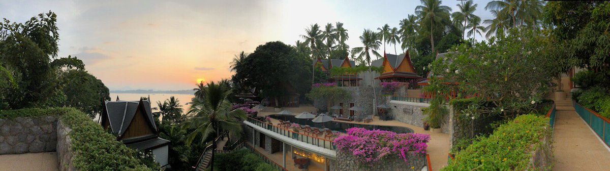 elliotdmurphy's tweet photo. My mom just sent me these pics of the view from her room at a resort in Thailand and you can bet I’m about to book some tickets to Thailand https://t.co/QDISSeci8c