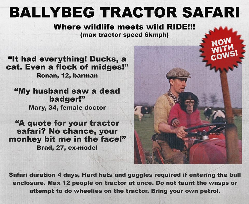 BallybegPO's tweet image. Neil asked me to post this. I went with granny once, and even though it was raining and we weren’t allowed on the tractors, we still had a lovely day. Thanks, Daniel.