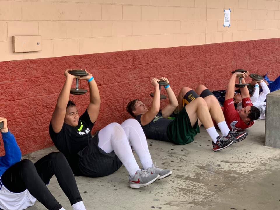 PTPSPORTS1's tweet photo. Shout out to @DaveKeefer with Rivals coming out and being part our training! #ptpsports.net there can be no substitute for hard work! #ptpsports #ptpbuilt https://t.co/NooNJ167ff