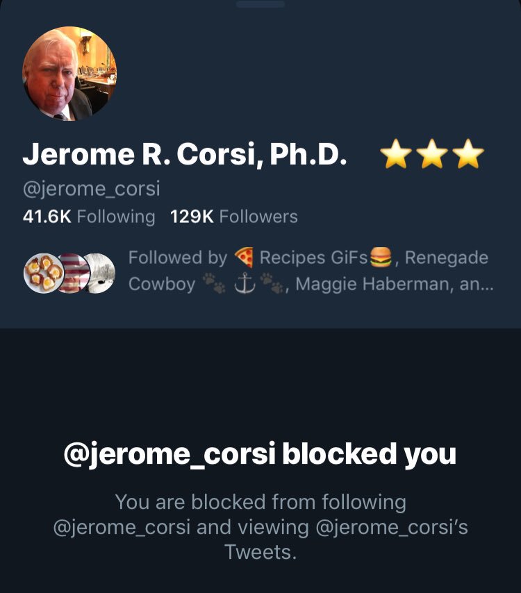StopTrumpSign's tweet photo. @jerome_corsi Worth it. #HaveFunInPrison https://t.co/PKNBByDMkJ